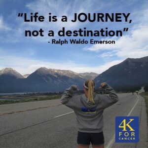 4k for cancer journey picture