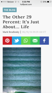 I'm Up On Huff!: It's Just About... Life