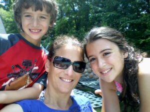 beth and the kids