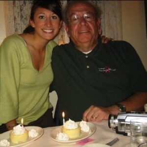 vickie and dad