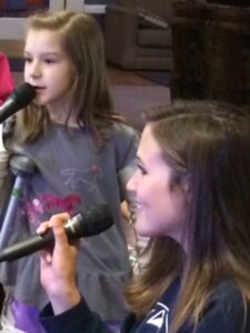 sophie and girl at rmh