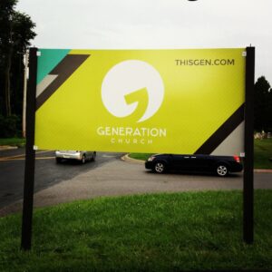 generation church sign