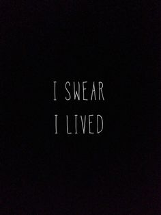 I Lived: It's Just About... Life