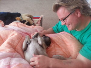 jeff and dog