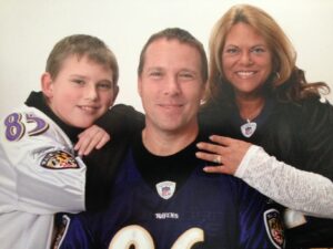 ken and family ravens