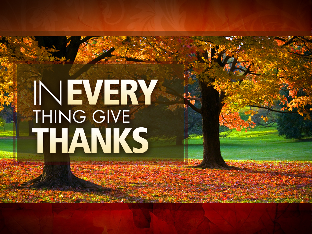 Thanks & Giving: It's Just About... Life