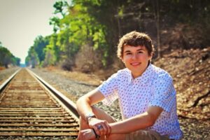 greg on tracks