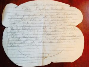 hamlin letter