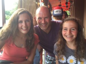 me and girls in sun