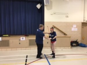 mike helping regan