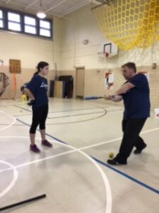 mike instructs lindsey