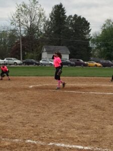 emily on mound