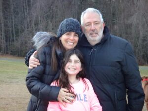 Emily, Rachel and Rachel's Dad
