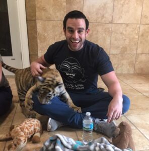 garrett and tiger