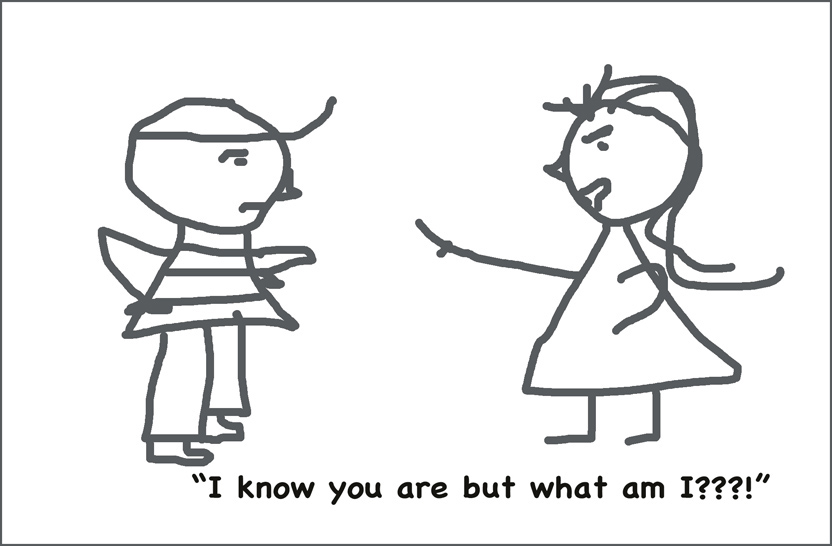 Writing Wednesdays: I Know You Are, But What Am I?