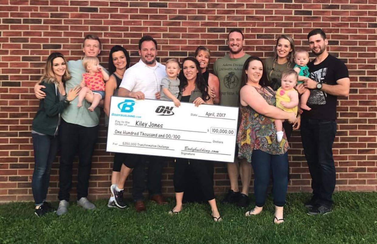 kiley big check
